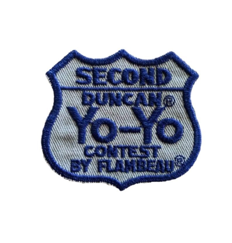 Vintage Patch Second Duncan Yo-Yo Contest by Flambeau 2nd Place Winner Patch 60/'s 70/'s Collectible Memorabilia