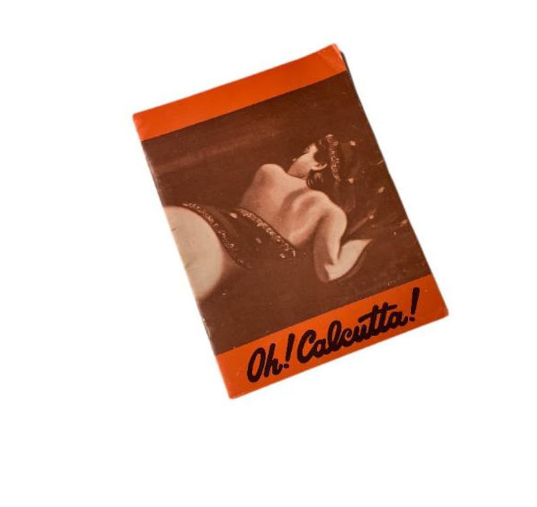 Vintage Oh Calcutta Broadway Musical Program Broadway Show Souvenir