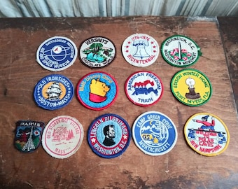 Vintage Sew On Patch: Disney, Girl Scouts, Travel Patches
