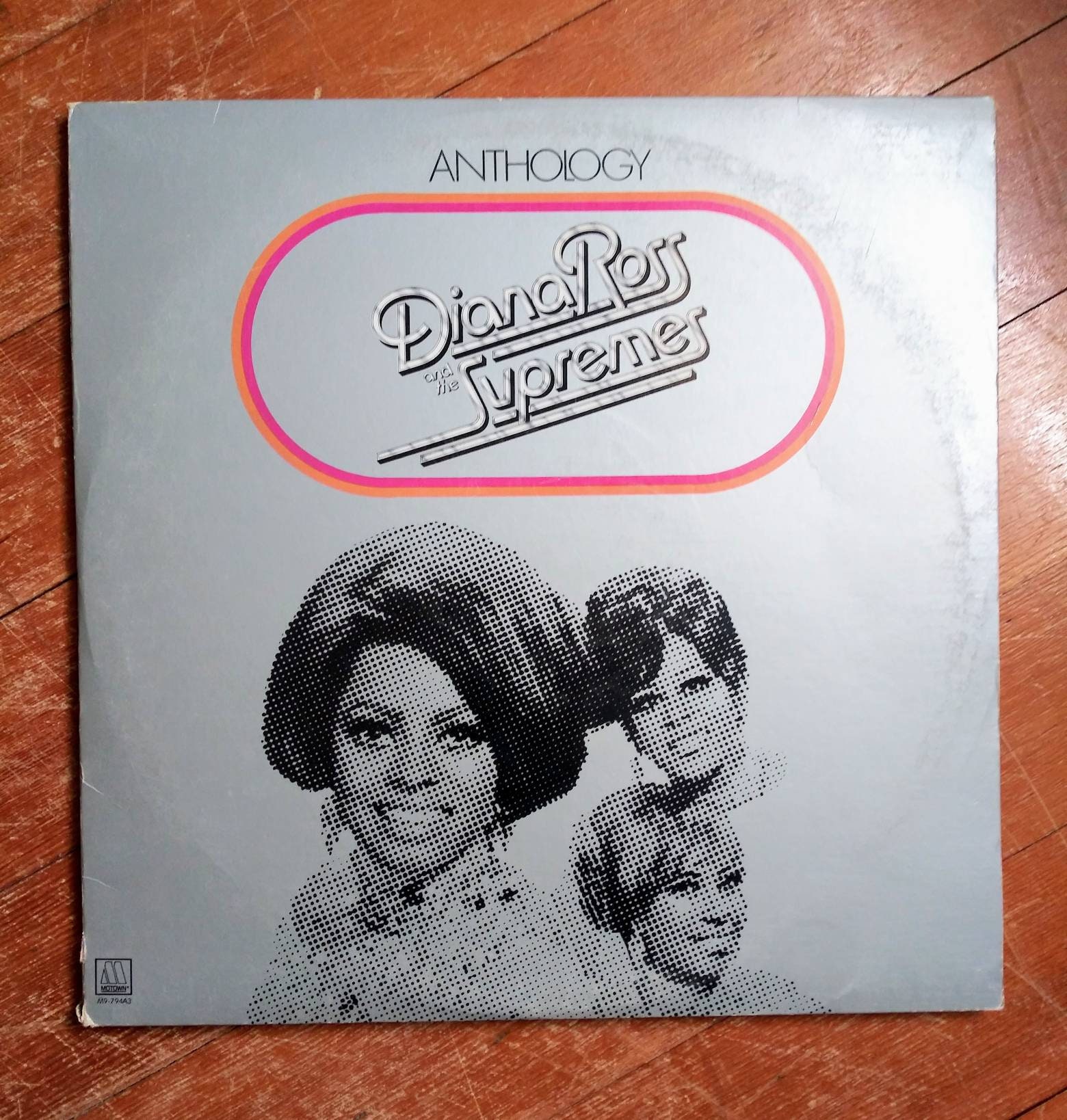 Vintage Diana Ross & the Supremes Vinyl Record Anthology, 1974
