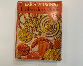 Vintage Embroidery Book: Erica Wilson, 1973 Crewel & Needlepoint