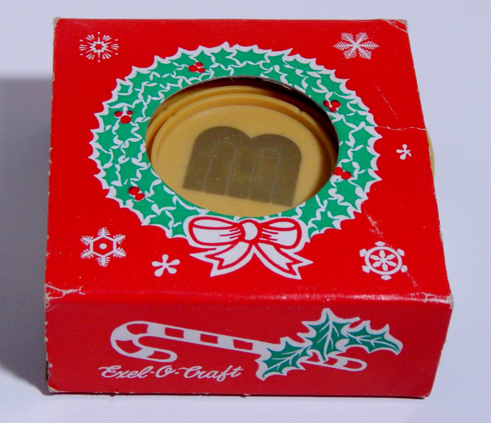 Vintage Bar Coasters Christmas Holiday Disc Coasters in Box by Etsy