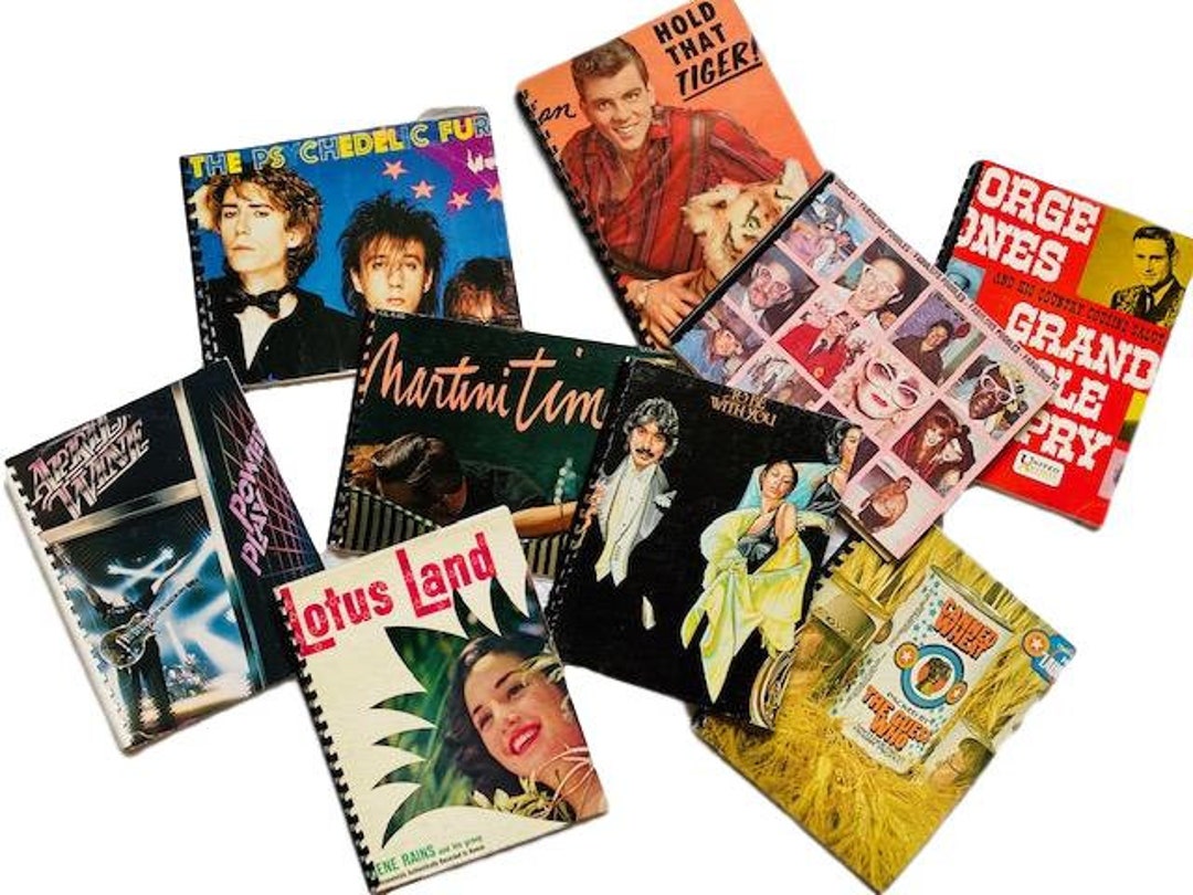 Vintage Record Albums Journal Sketchbook Sketch Pad Handmade Etsy