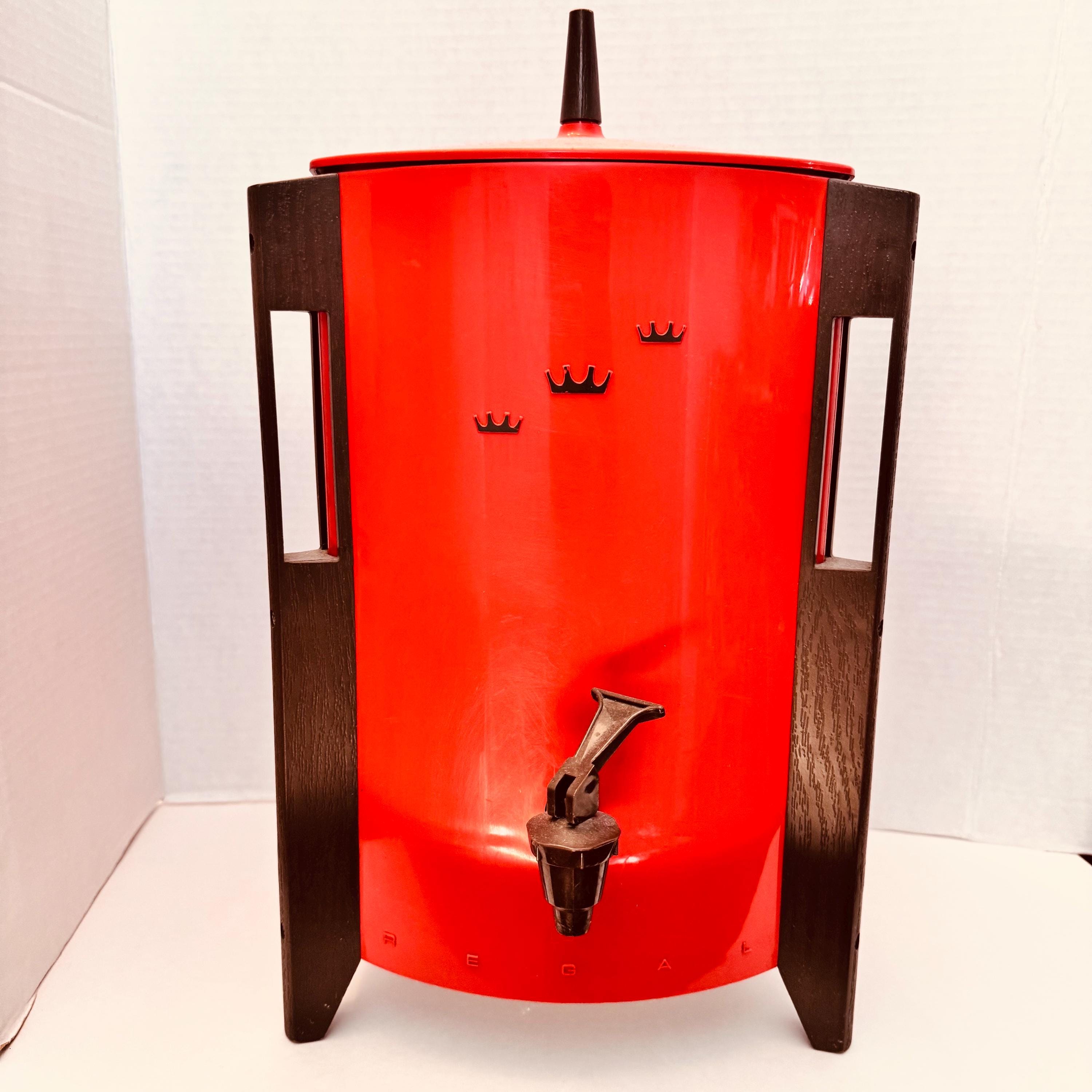 ヴィンテージ リーガル オレンジ パーコレーター ポット：10～30カップ