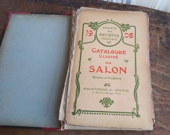 Catálogo de Arte del Salón de París de 1906: Libro ilustrado antiguo