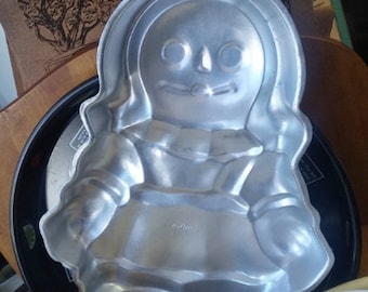 Molde vintage para pastel Raggedy Ann, Wilton 1971, decoración para fiestas de cumpleaños