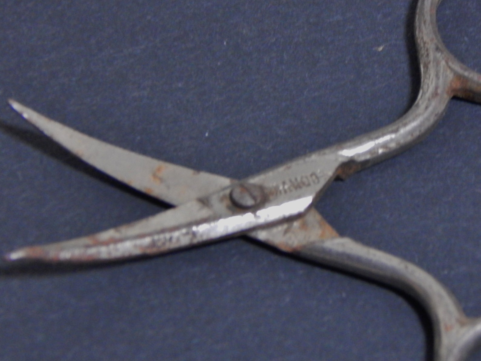 Vintage Scissors German Sewing Scissors Anco Germany Curved Etsy