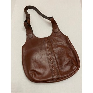 Libaire Pebbled Leather Brown Shoulder Bag Purse Made in The USA - $66 -  From Olivia