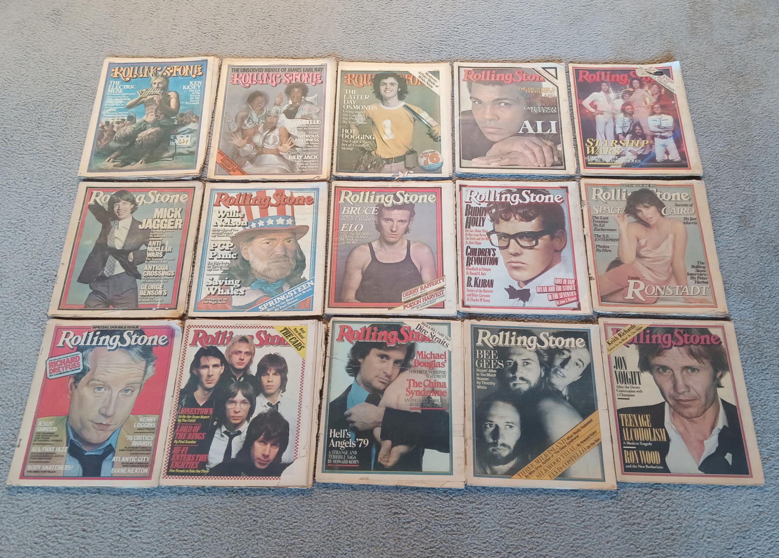 Rolling stone magazines - Etsy 日本