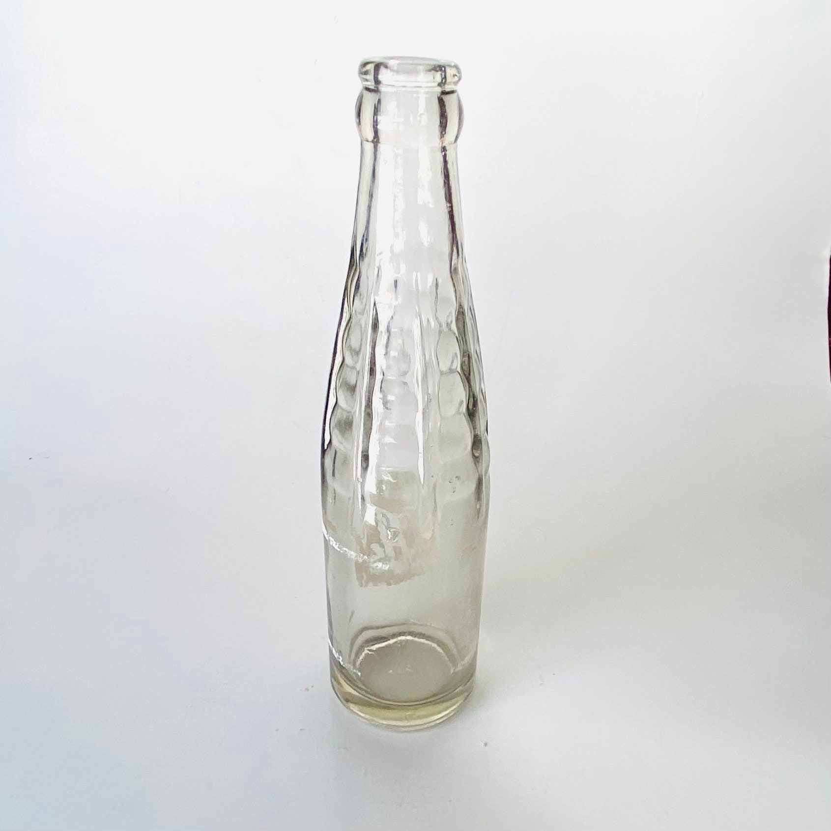 Vintage Tru Ade Soda Bottle Collector Bottle Thick Glass Ridge Etsy