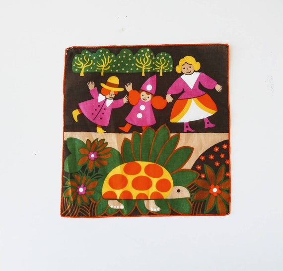 Vintage Cotton Handkerchief Gerbrend Creations Wo… - image 5