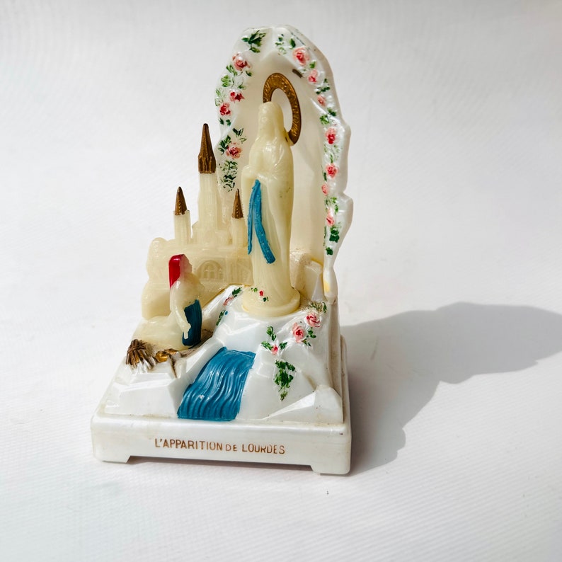 Vintage Miracle of Lourdes Our Lady of Lourdes St. Bernadette L ...