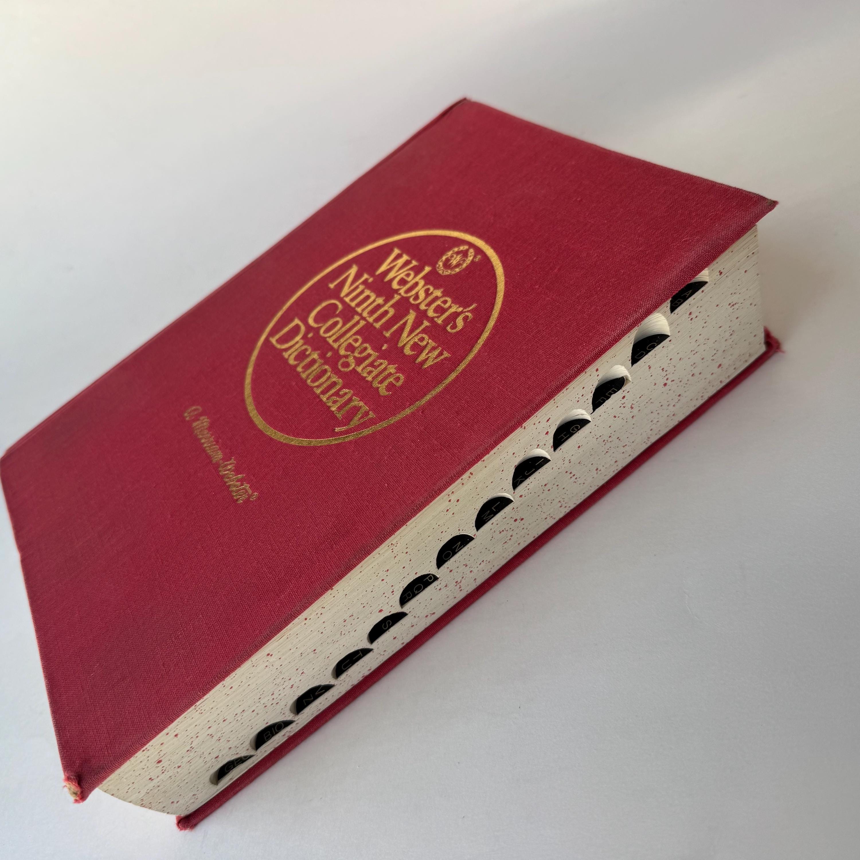 Vintage Merriam Webster Collegiate Dictionary Illustrated 1988 - Etsy