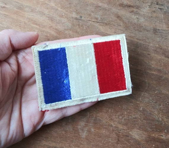 Vintage Patch French Flag Arm Patch Uniform Patch… - image 5