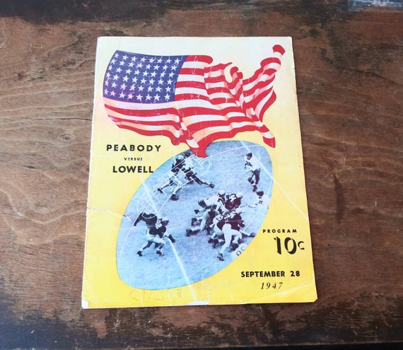 Programme De Football Vintage 1947 - ANGLETERRE Vs ECOSSE - Bon état - Collector