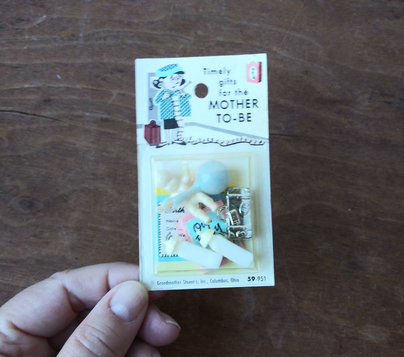 Vintage Mother to Be Gag Gift Toy Grandmother Stover's Etsy