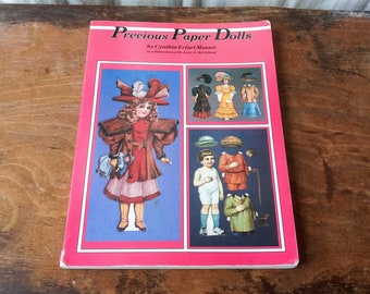 Vintage 1985 Paper Dolls Book, Collector Reference Guide