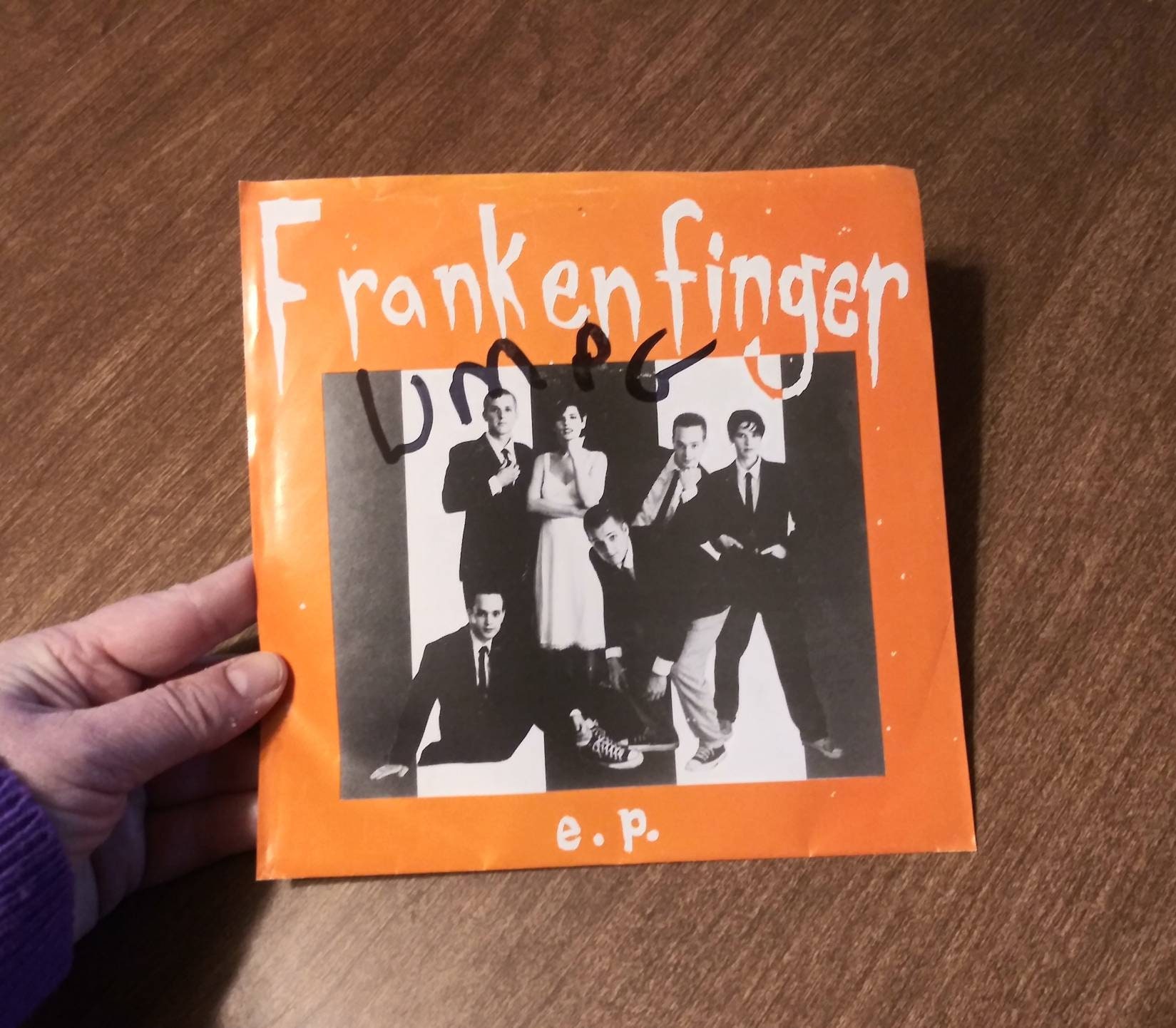 Vintage Frankenfinger Vinyl 45 Record, 90s Punk, Signed - Etsy