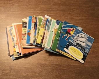 Vintage Illustrated Insurance Pamphlet, 1940s-50s Advertising Ephemera