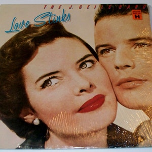 Vintage Vinyl Record Album The J. Geils Band Love Stinks 1980 Rock n Roll Peter Wolf