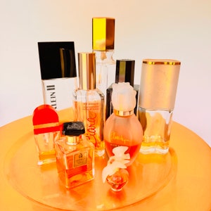 Vintage Perfume Bottles Sold Separately Old Perfume bottle with fragrance Used hard to find perfumes