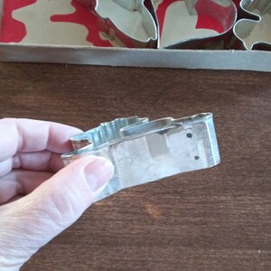 Vintage metallkakformar: Julbakning från 1950-talet, originalförpackning bild 4