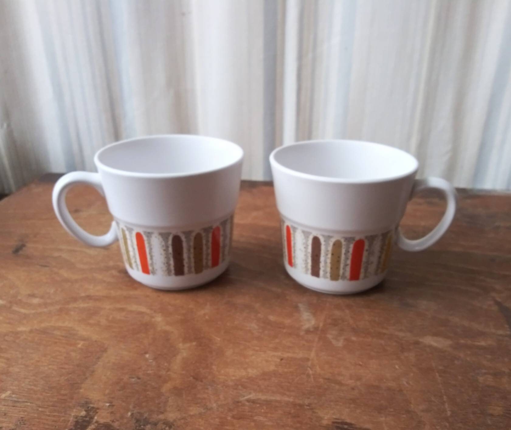 ヴィンテージ ノリタケ マグカップ（ペア）、1960年代ミッド