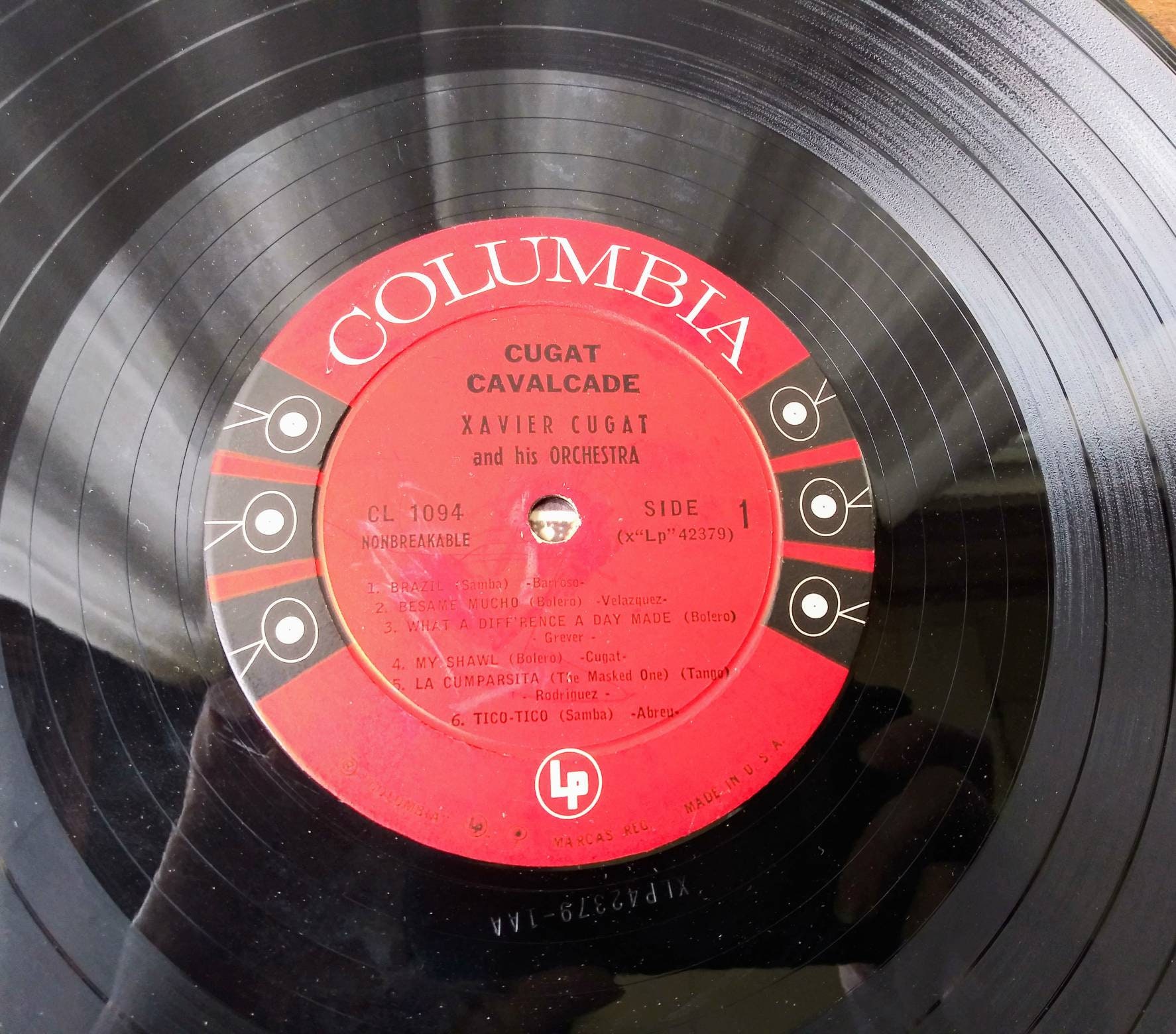 Vintage Xavier Cugat Vinyl Record Album, Cugat Cavalcade 1958 - Etsy