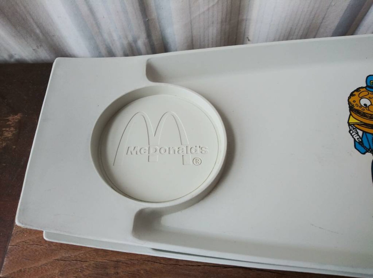 One McDonald's Tray w Cup Holder Big Mac or Mayor McCheese Etsy