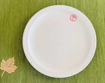 Vintage Army Medical Plate Syracuse China Econo Rim Dinner Plate