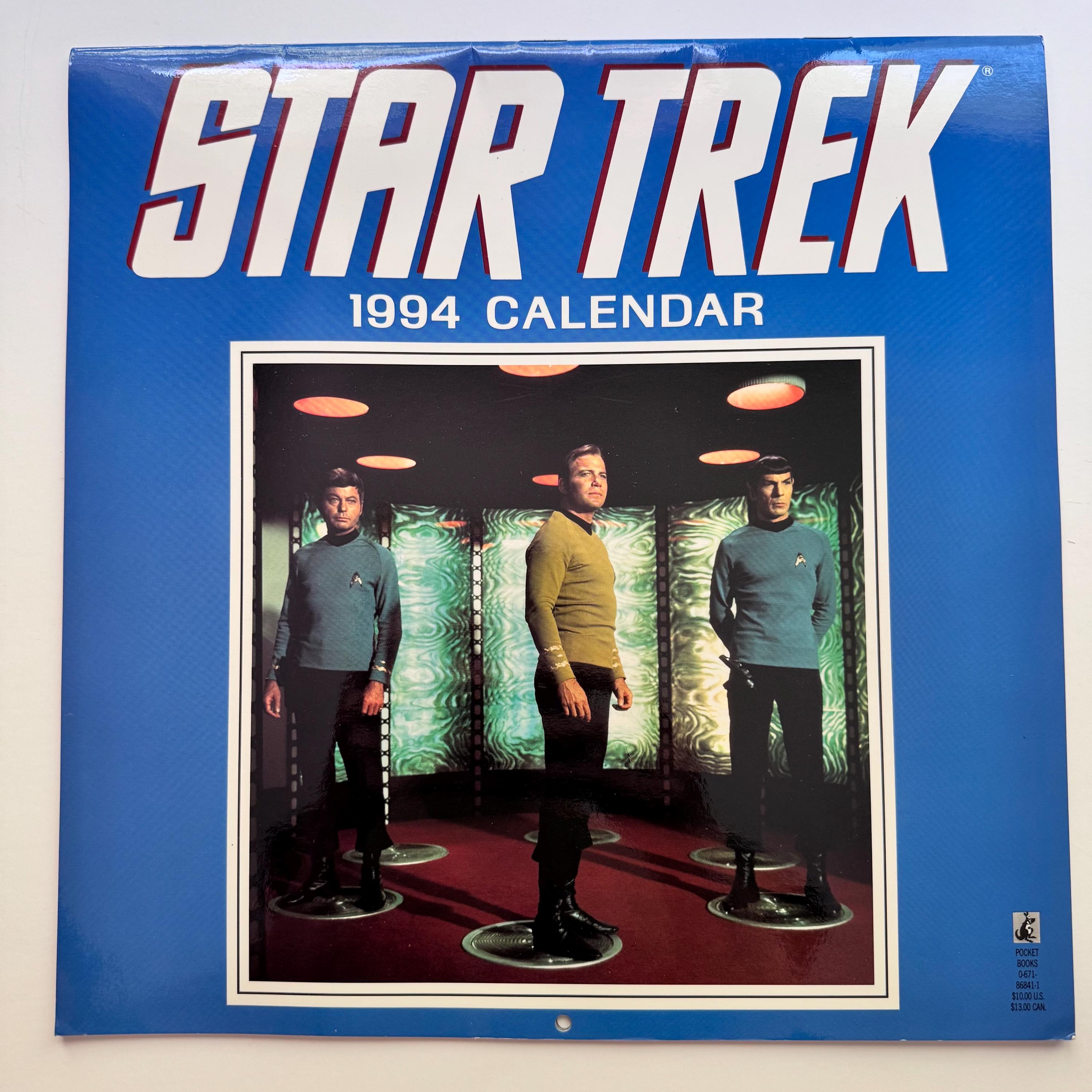 Calendar 1994 - Etsy