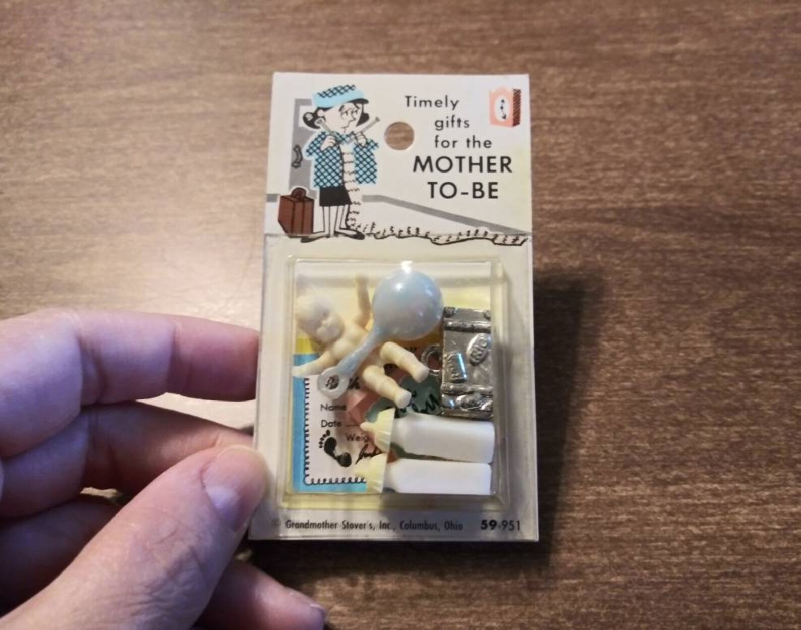 Vintage Mother to Be Gag Gift Toy Grandmother Stover's Etsy