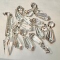 Vintage Chandelier Crystals Sold Separately Drops Spears Teardrop Glass Prisms