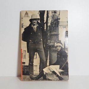 Vintage Book Trout Fishing in America Richard Brautigan 1967 Abstract Novella Prose Poetry 60's Mid Century Culture image 1