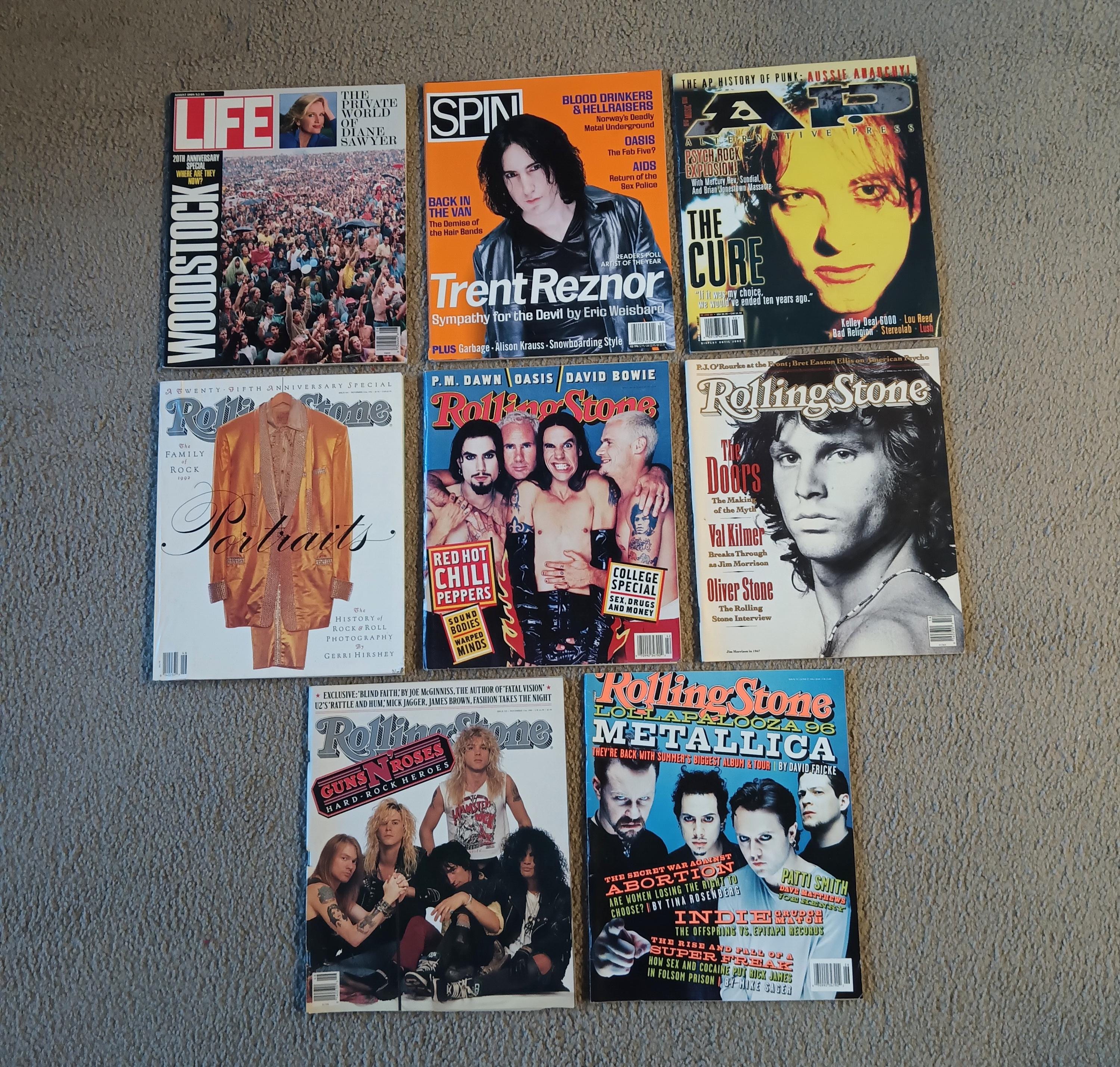 1970年 Rolling Stone 4冊セット 初期ヴィンテージ ロック雑誌 Rolling stone magazines - Etsy 日本