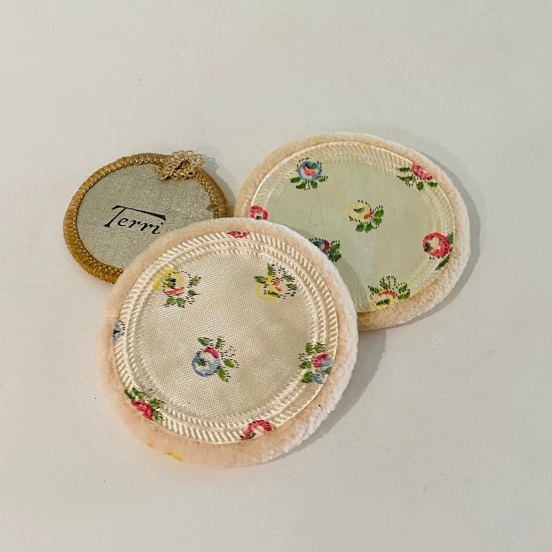 Vintage Powder Puffs for Compacts Sold Separately Replacement Etsy