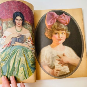 Vintage jaren 1930 Scrapbook Magazine Uitsparingen Ephemera Moeder en Kinderen Familielandschappen Rond de eeuwwisseling Leven Begin 1900