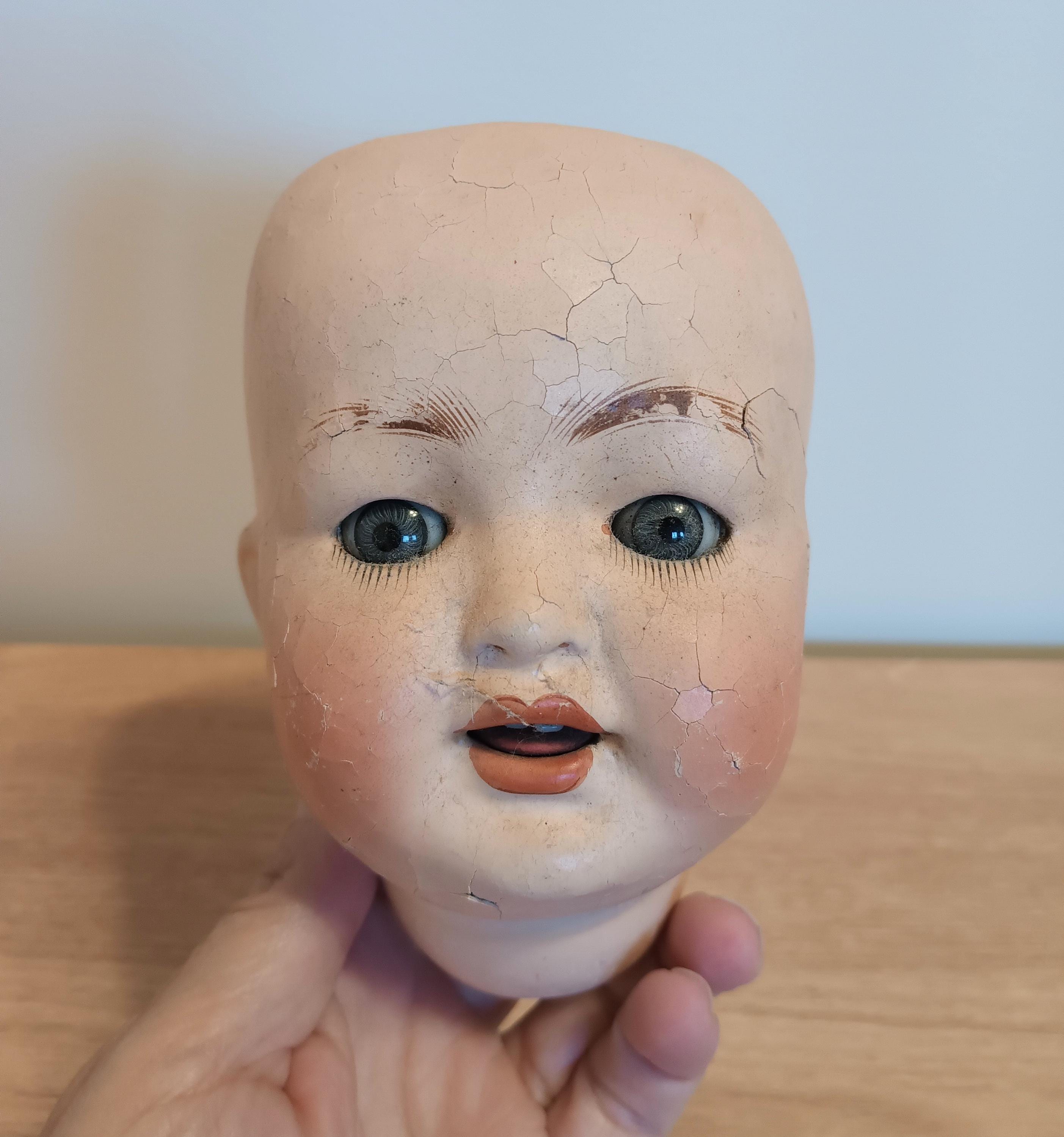 Mannequin Poupée Ancienne En Bakélite – Yeux En Verre – Vintage Italie Années 50
