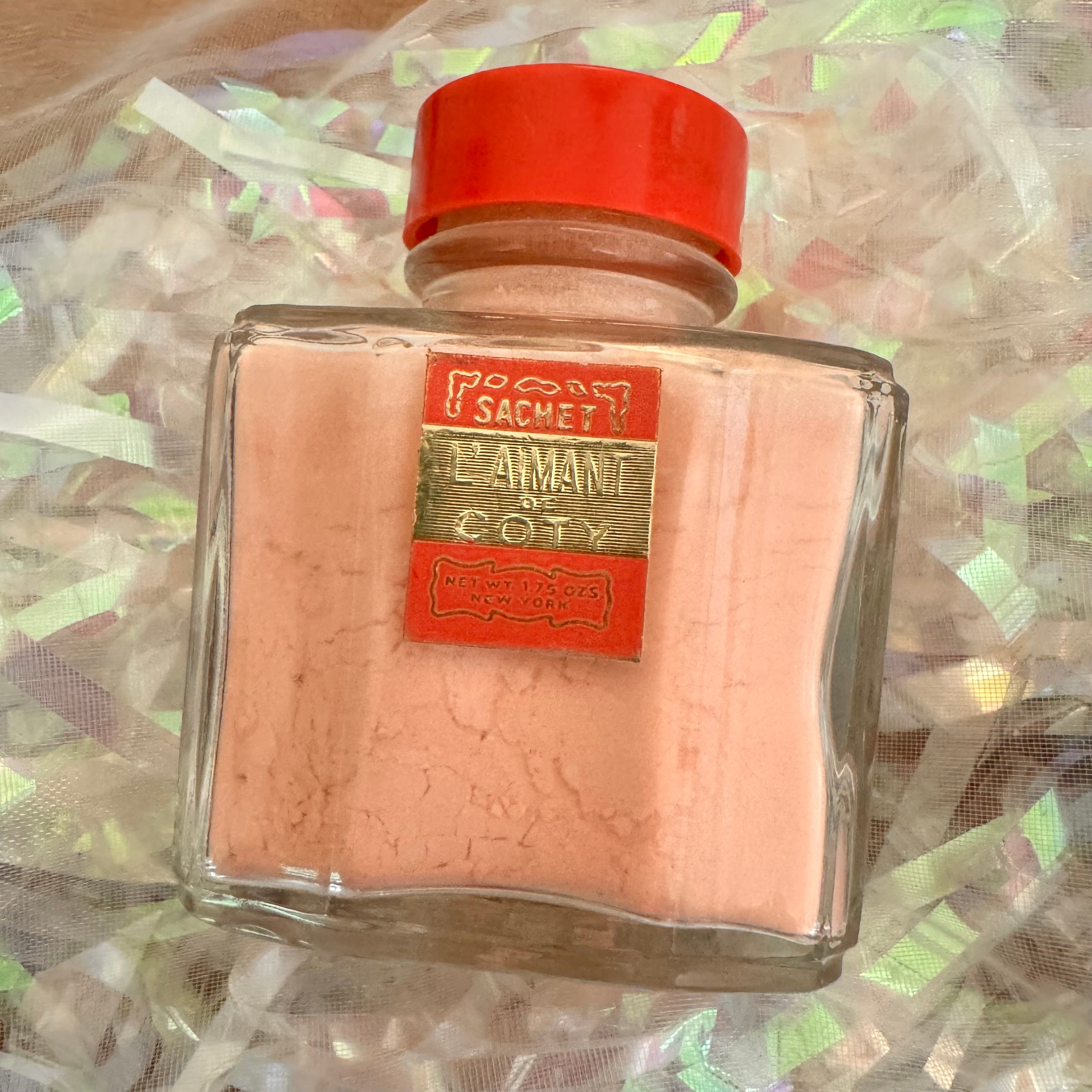 【希少】COTY　L'AimanT　コティ　ヴィンテージ　パルファム Rare Vintage Coty .59 fl oz L'Aimant Parfum in Original Box