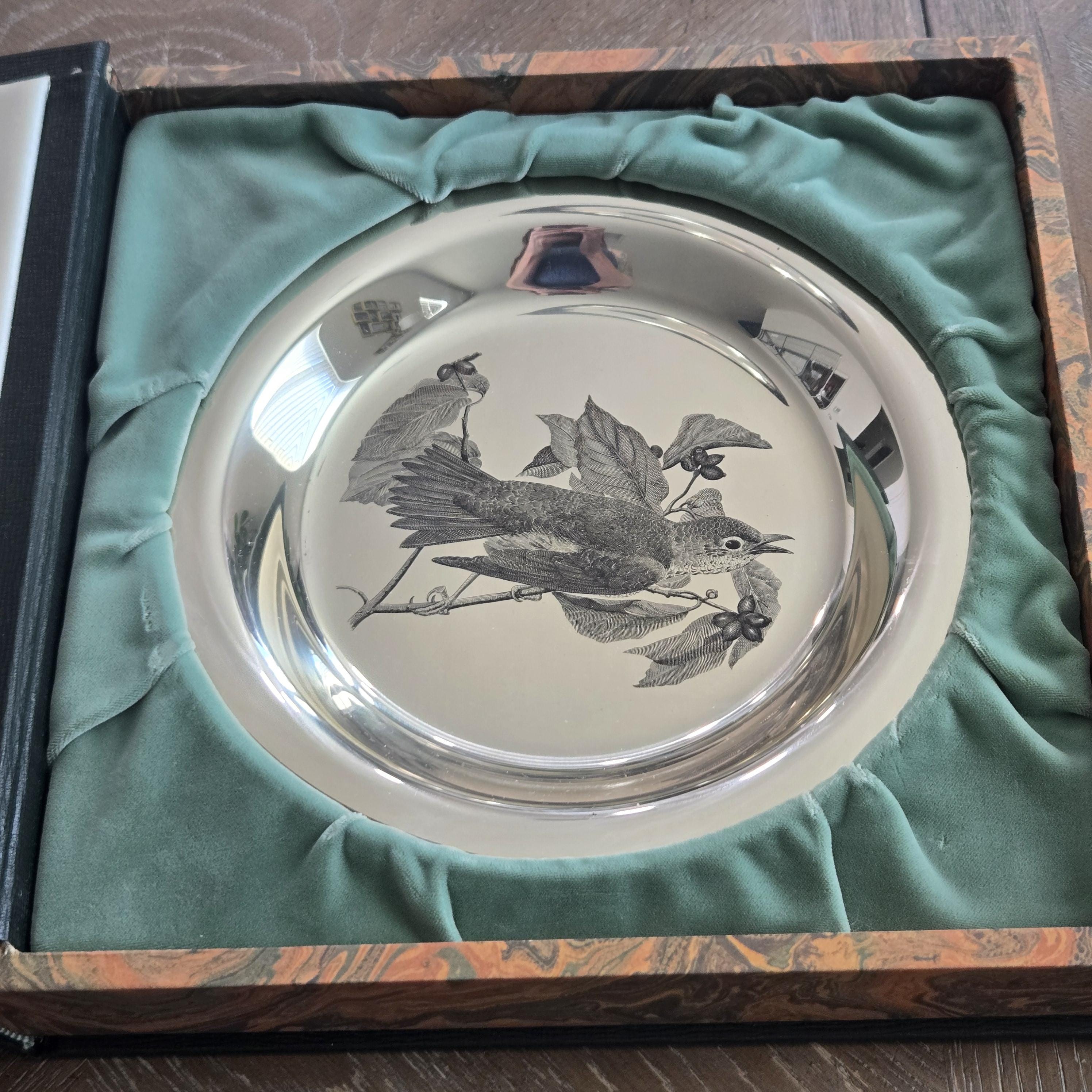 Franklin Mint Silver Plate - Etsy