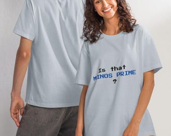 Minos Prime Meme Oversized T-Shirt | Funny Gamer Tee