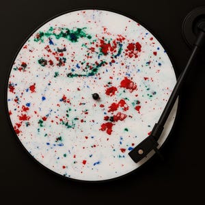 Jawbreaker Platenspeler Slipmat – 12" Viltmat met rubberen achterkant voor dj's en vinylliefhebbers Platenaccessoires DIY