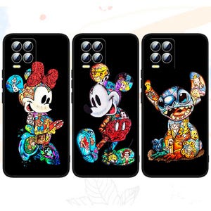 Custodia personalizzata per iPhone e Samsung con Topolino / Elegante custodia protettiva / Adatta a più modelli