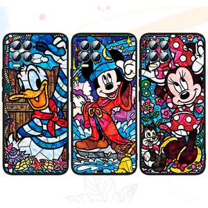 Custodia personalizzata Disney per iPhone e Samsung / Elegante custodia protettiva / Adatta a più modelli
