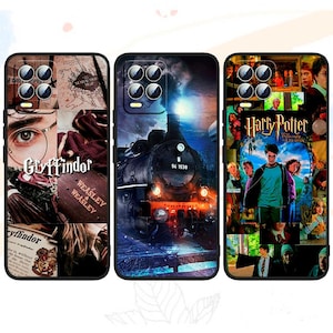 Coque de portable personnalisée école des sorciers pour iPhone et Samsung | Housse de protection élégante | Convient à plusieurs modèles