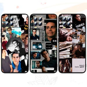 May include: Three phone cases with collages of images. The cases feature a variety of photos of a person, with text overlays. One case has the text "smart work hard". The cases are black with a glossy finish.