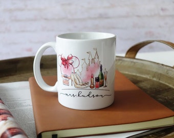 Disney Bride mug, Disney Bride, Disney wedding, personalized coffee mug, coffee mug, disney mug, personalized bride gift, engagement gift