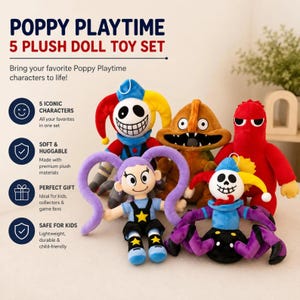 Poppy Playtime Plush - Etsy Norway