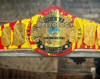 Winged Eagle Championship Title Belt - Hulk Hogan Tribute Series Inspired Design