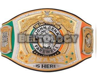 J.C Farewell Tour 2025 Dublin Spinner Championship Replica Title Belt